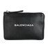 Balenciaga Pouch, &pound;190, Accessories, Black, Leather, Front view